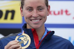 الأمريكية أندرسون تحرز ذهبية سباق 5 كيلومترات ببطولة العالم للسباحة