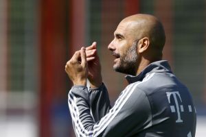 جوارديولا يتحدث عن مصيره في المؤتمر الصحفي لمباراة فولفسبورج