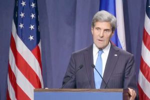 وزراء خارجية دول مجلس التعاون يبدأون إجتماعهم مع كيري