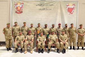 مدير أركان الحرس الوطني يرعى تخريج دورة التخطيط والتدريب للضباط