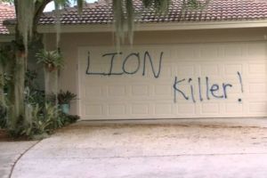 مجهولون يخربون منزلاً لطبيب الأسنان الأمريكي الملقب بقاتل الأسد