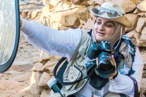 نجاة الفرساني أول «عربية» تحصل على جائزة الفياب لأفضل متسابق