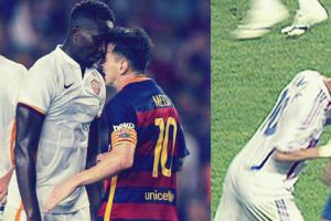 على خطى «زيدان»... 10 نطحات شهيرة في كرة القدم... «ميسي وهزازي» ينضمون لـ«النطاحين»