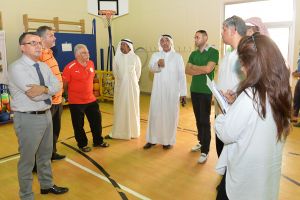 ممثلو الاتحادات الرياضية يزورون المدارس المخصصة للرياضة النسائية وبيوت الشباب