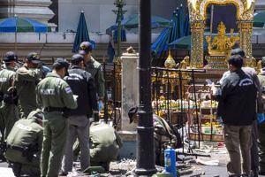 الشرطة التايلاندية تبحث عن شركاء للمشتبه به في تفجير بانكوك