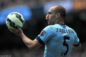 زاباليتا يغيب لمدة شهر على الأقل عن سيتي بسبب الإصابة
