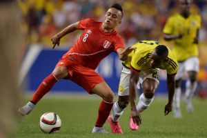 بيرو تفلت من الهزيمة أمام كولومبيا في مباراة ودية استعدادا لتصفيات كأس العالم 2018