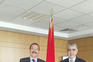 الدرازي يجتمع مع رئيس المجلس الوطني لحقوق الإنسان بالمغرب
