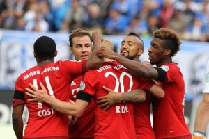 بايرن يحافظ على العلامة الكاملة ويحقق فوزه الخامس على التوالي بالبوندسليجا