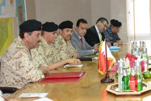 القائد العام يبحث تعزيز العلاقات مع رئيس مجلس النواب الاردني