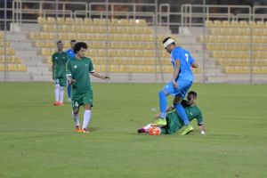 مباراة الرفاع والبحرين ضمن مباريات كأس الاتحاد لكرة القدم للموسم 2015-2016