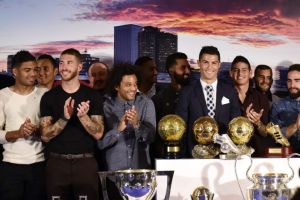 ريال مدريد يحتفل بالرقم القياسي لرونالدو قبل الأوان