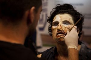 مسيرة الزومبي في باريس