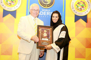 هبة السمت تفوز بجائزة مجلس الريادة العالمي لأكثر شخصية مؤثرة في الإعلام الرقمي في قارة آسيا