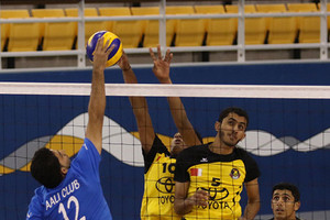 الأهلي يضمن تأهله... وفوز سهل لـ'الجزيرة' في كأس اتحاد الطائرة