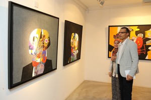 دار البارح للفنون التشكيلة يفتتح المعرض الجماعي للفنانين-اني كوركجيان - تشارلز خوري - سمعان خوام 