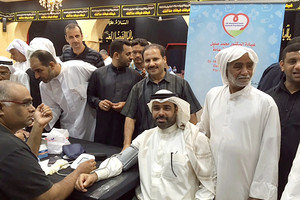 بمناسبة عاشوراء... فحص عن السكر والضغط' بمآتم دار الحسين