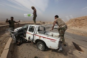 شاهد الصور...القوات العراقية تحكم قبضتها الأمنية على القصور الرئاسية بصلاح الدين