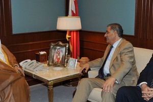 وزير الخارجية يؤكد موقف البحرين الثابت والداعم لنضال الشعب الفلسطيني