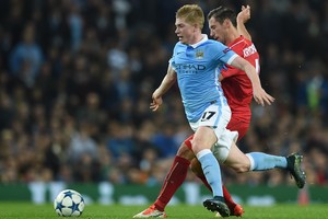 دوري ابطال اوروبا: فوز مانشستر سيتي واشبيلية 2-1