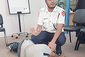 'الكوثر' تقيم محاضرة 'الاسعافات الأولية' ضمن سلسلة المحاضرات التوعوية