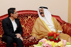 وزير شئون الدفاع يستقبل كبير وزراء الدولة لشئون الخارجية والدفاع السنغافوري