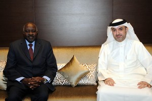 وزير الشباب والرياضة يستقبل السفير السوداني الجديد ويشيد بالعلاقات بين البلدين‎