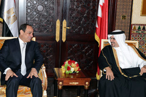 ولي العهد يرحب بمشاركة السيسي في 'حوار المنامة'... واتصال مصر بقضايا المنطقة