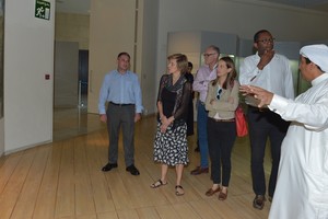 متحف البحرين الوطني يستقبل عددا من الوفود المشاركة في حوار المنامة