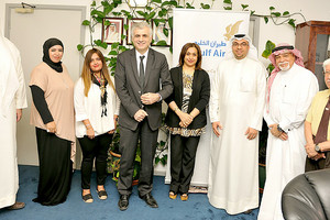 توقيع مذكرة تفاهم بين #الجامعة_الأهلية و #طيران_الخليج