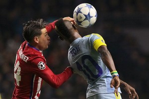 دوري ابطال اوروبا: نقطة مخيبة لاتلتيكو في صقيع استانا