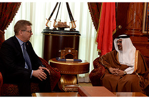 ولي العهد يؤكد ضرورة البناء على أسس التواصل الحيوي بين البحرين وألمانيا
