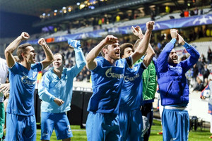 زينيت يسقط ليون ويبلغ دور الستة عشر في دوري ابطال اوروبا