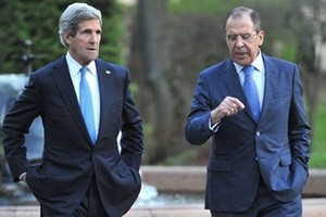 #لافروف و #كيري يبحثان 'الإرهاب' والعملية السياسية في #سورية