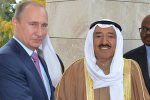 بوتين والصباح يؤكدان تقارب المواقف حيال قضايا المنطقة