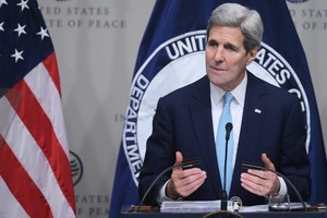 #كيري : إنهاء الأزمة السورية لن يكون عسكريا فقط ولابد من حلول سياسية مرافقة