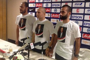 'قميص الأسد' يسبق مباراة سوريا وسنغافورة   