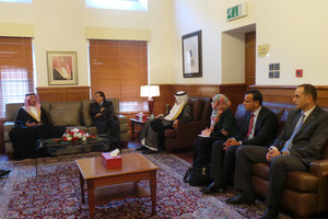 وفد قضائي فلسطيني يطلع على مرافق المحكمة الدستورية