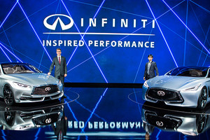 'إفينيتي' تكشف عن 4 سيارات للمرة الأولى في الشرق الأوسط