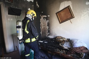 مكة: إخلاء ٦٠ معتمراً إثر حريق فندق