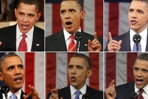 أوباما يقول إنه لا يصبغ شعره مثل بعض القادة الآخرين