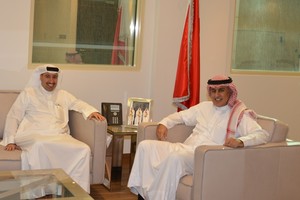 وزير 'الصناعة' يجتمع برئيس مجلس إدارة 'ألبا'