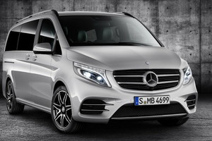 الفئة V الجديدة مركبات 'مرسيدس' متعددة الأغراض