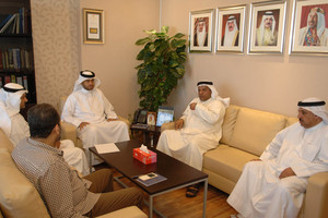 'المنشآت والمشاريع' تطلع على المستجدات بنادي الدير