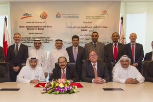 توقيع اتفاقية تزويد الغاز الطبيعي بين 'بابكو' و'ألبا'