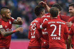 الفوز الثالث عشر لبايرن ميونيخ من دون أية هزيمة