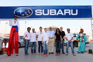 يوم عائلي لزبائن سيارات السوبرو في حلبة البحرين