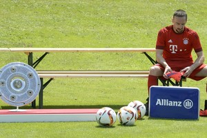 ريبيري يعاود التدريبات للمرة الأولى منذ ثمانية أشهر