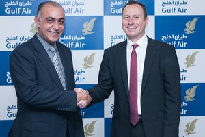 طيران الخليج تدشن قنوات بي بي سي العالمية على متن رحلاتها