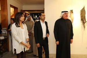 افتتاح معرض الفنان زهير السعيد